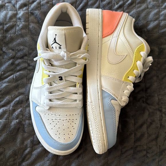 Air Jordan Low My First Coach Mutli Color Sneaker - Picture 1 of 11